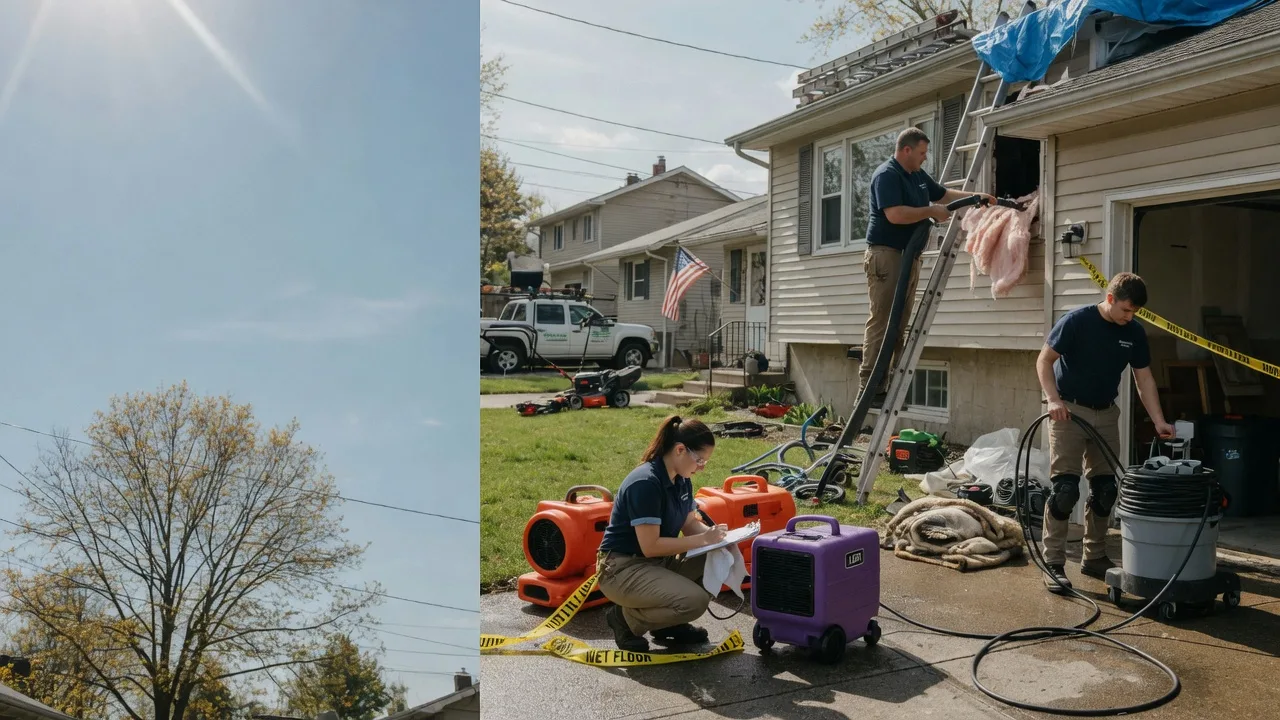 Emergency Water Removal in Sparland, IL near me